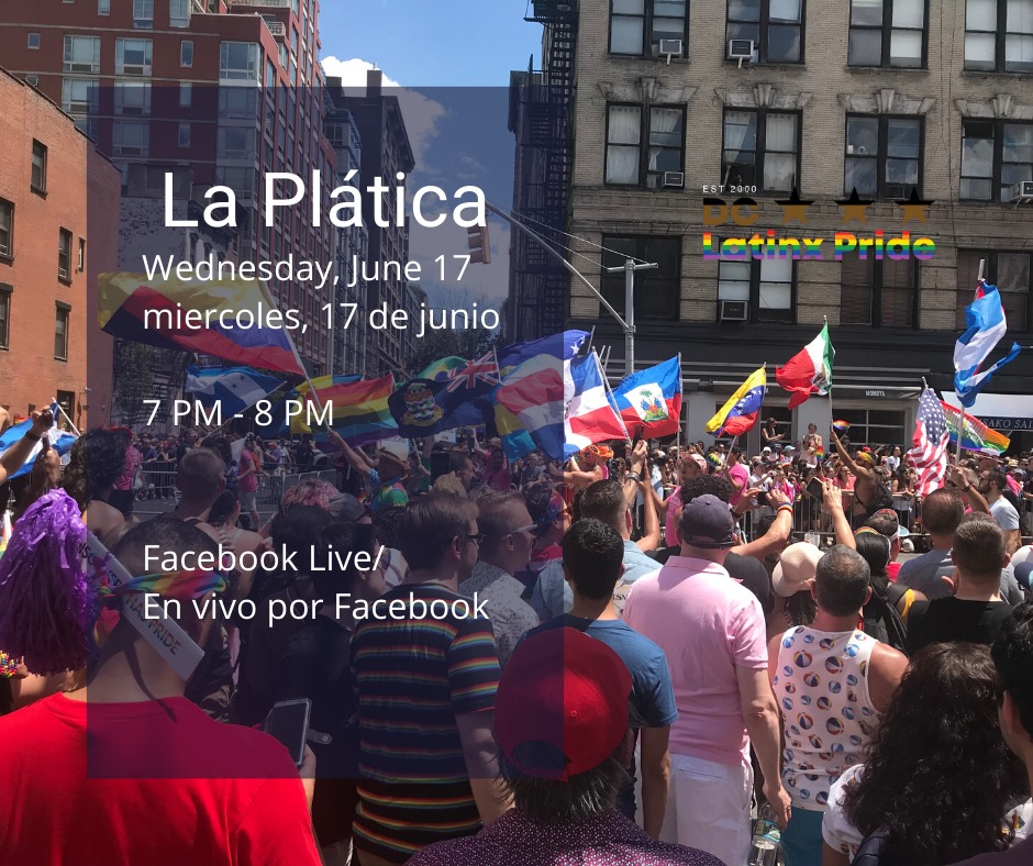 La Plática - DC Latinx Pride 2020 - Capital Pride Alliance