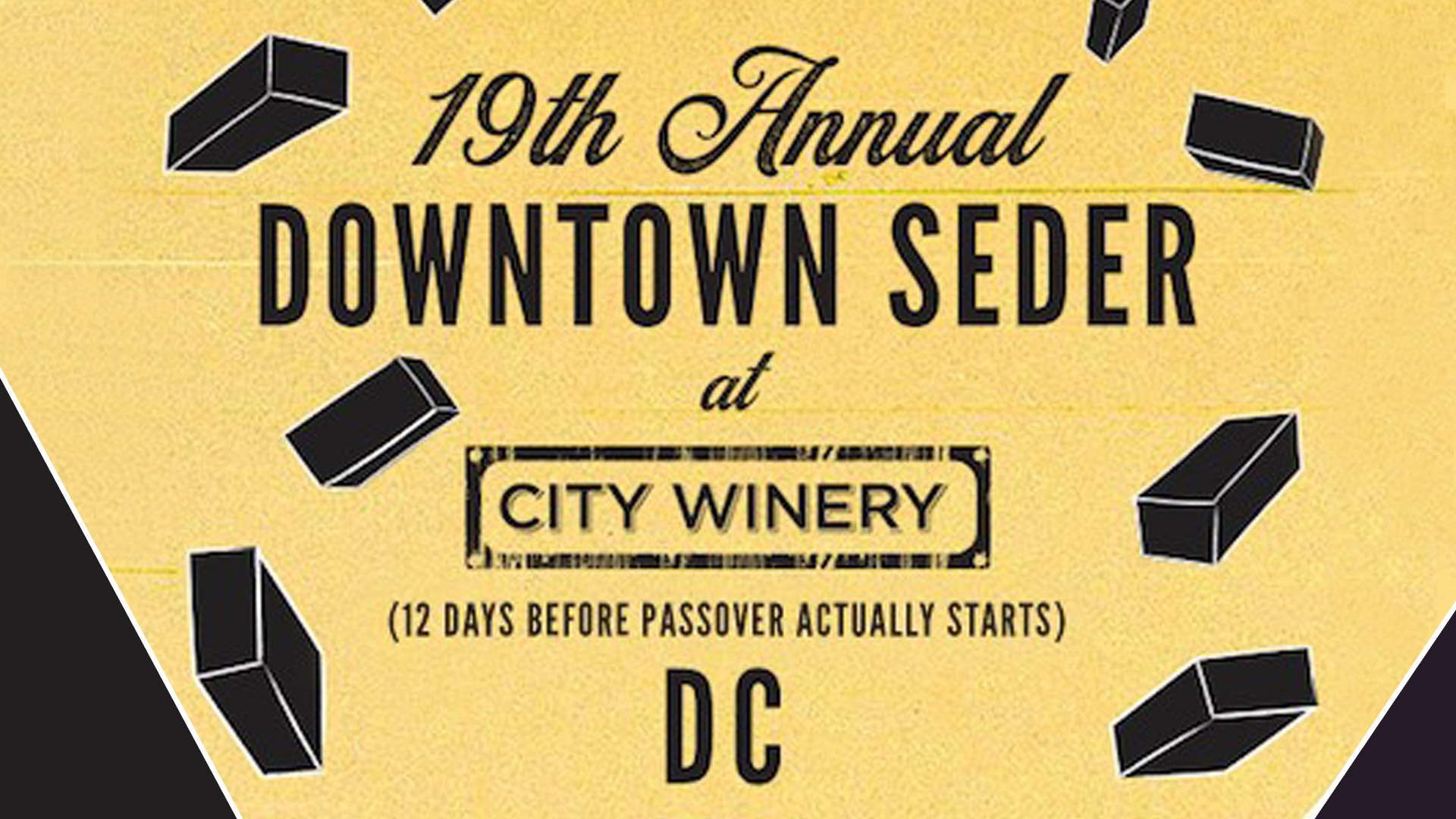 19th Annual Downtown Seder at City Winery DC Capital Pride Alliance