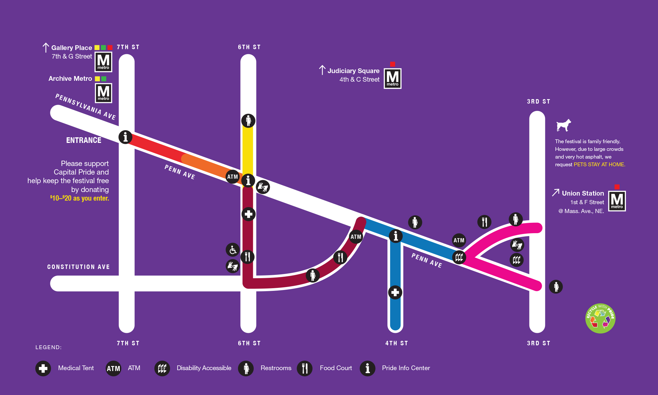 Festival Map Capital Pride Alliance