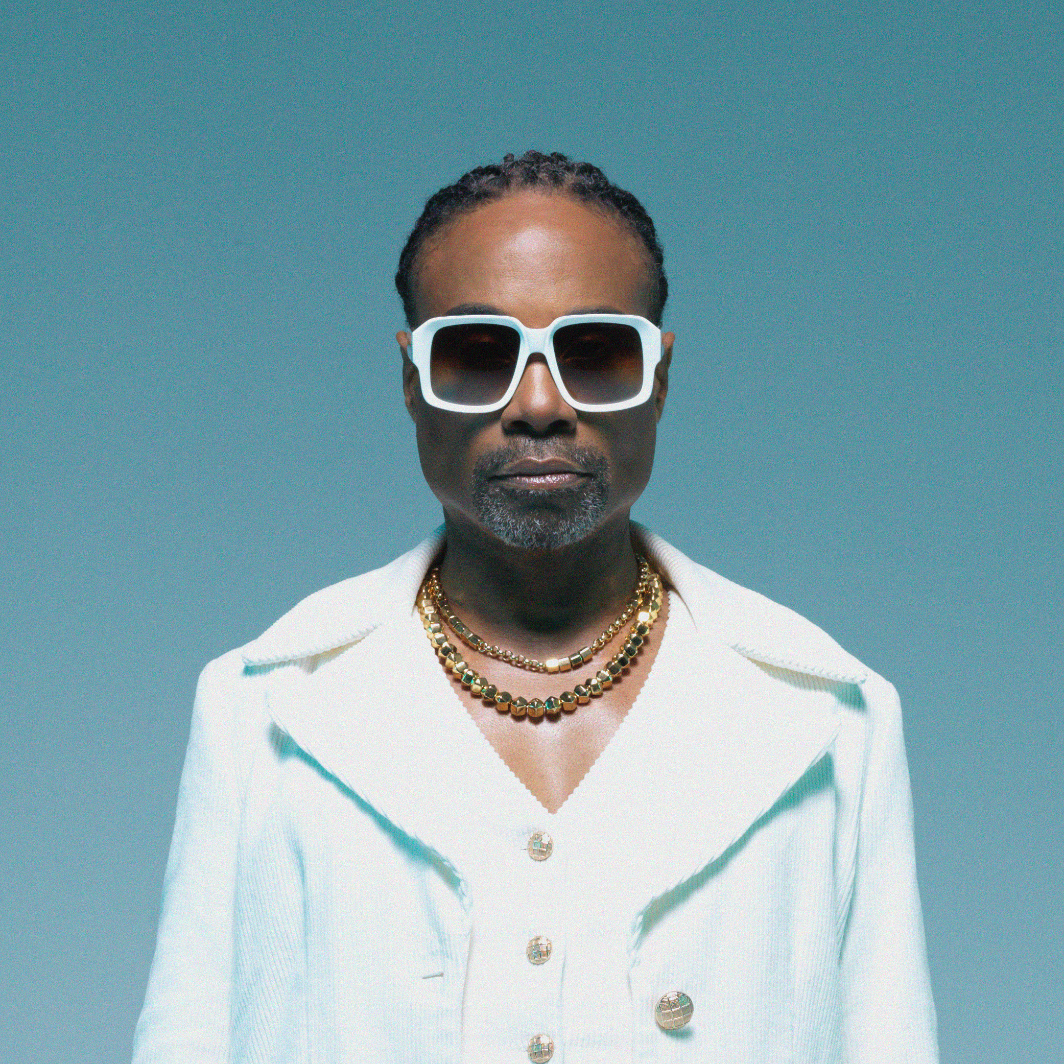 Billy Porter- white suit 1 - Franz Szony