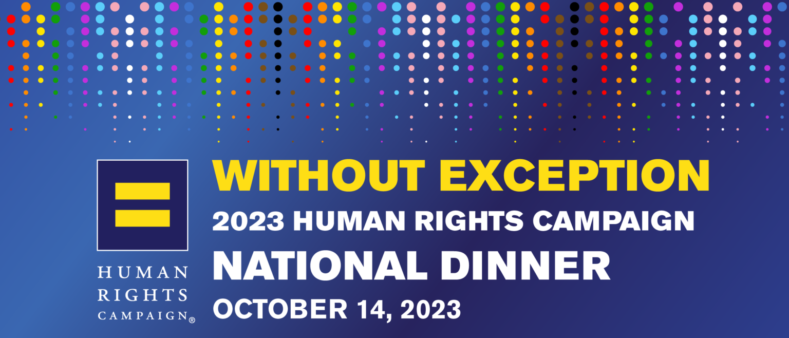 HRC National Dinner 2023 Capital Pride Alliance